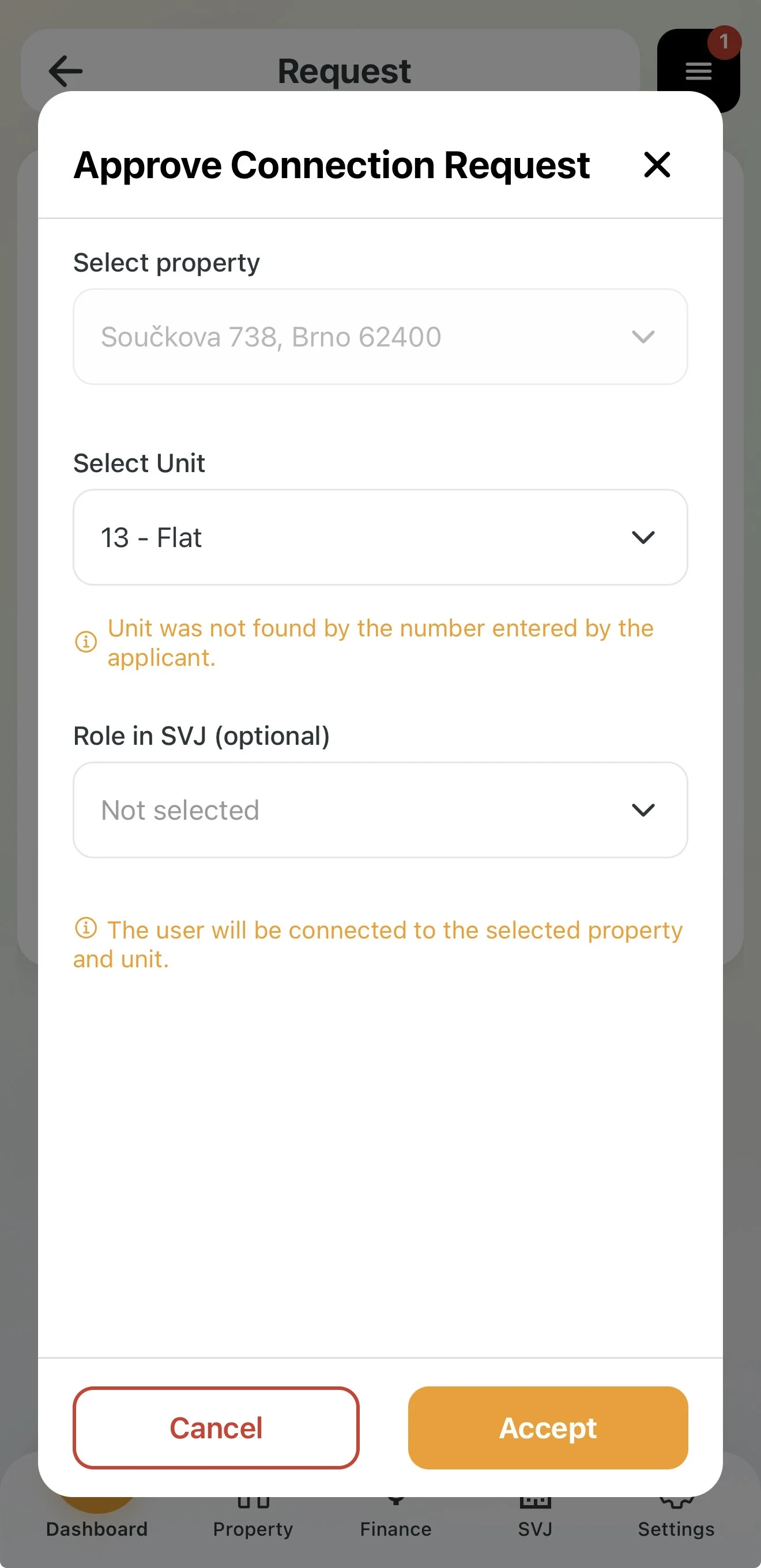 Selecting the correct unit