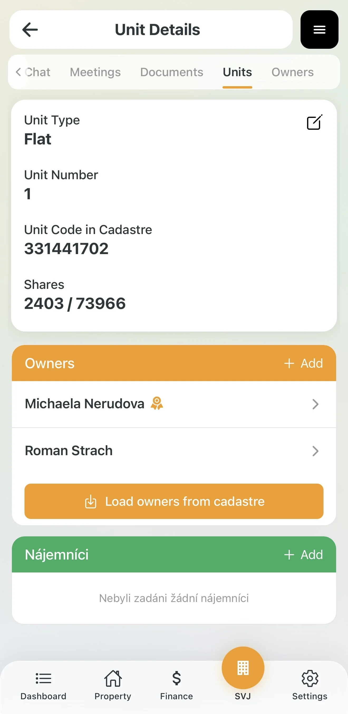Shared representative marked with a gold seal